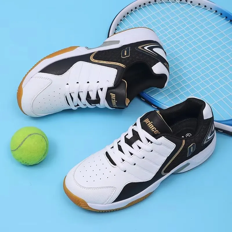 Badminton Field - Sepatu Bulu Tangkis Kulit Pria Wanita