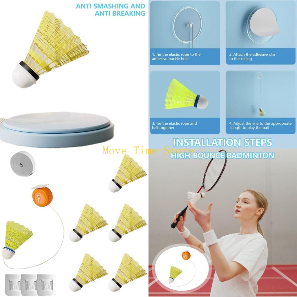 Badminton Single - 92ME Set Pelatih Bulu Tangkis Elastis