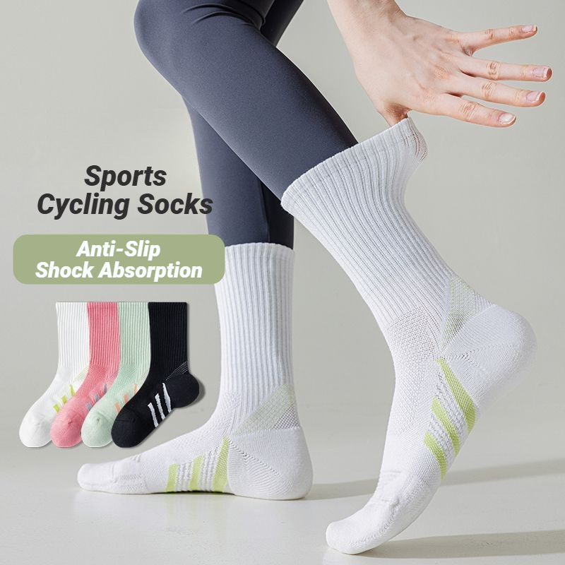 Ankle Support Badminton - 1/2 Pasang Kaus Kaki Setengah Betis