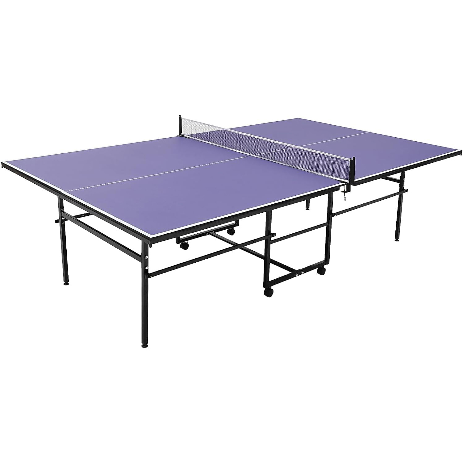 Meja Ping Pong Portabel 8 kaki - Badminton Single ulasan dan harga
