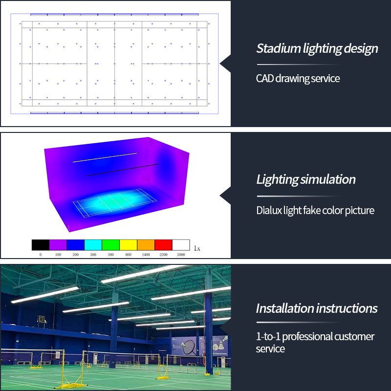 Lampu LED Lapangan Bulu Tangki - Badminton Field ulasan dan harga