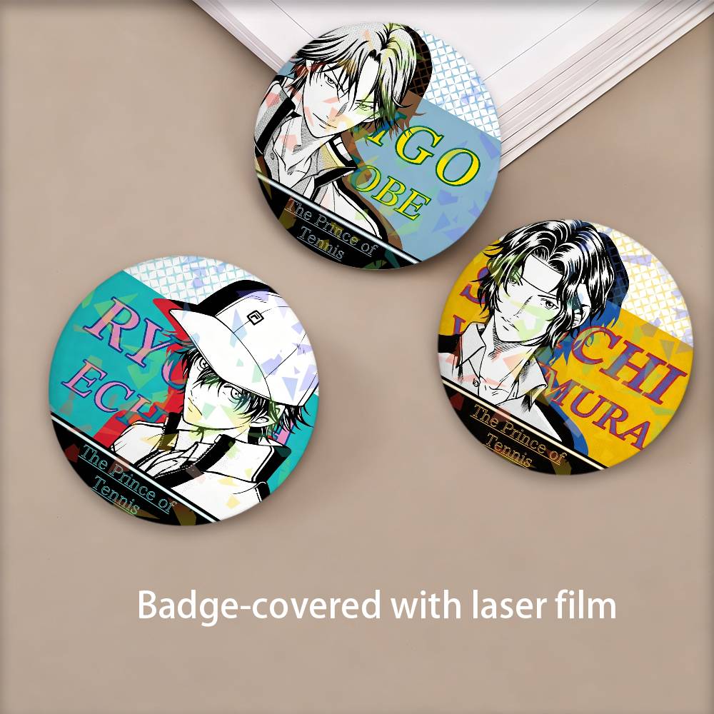 Pin Lencana Bulat Anime The P- - Badminton Icon ulasan dan harga