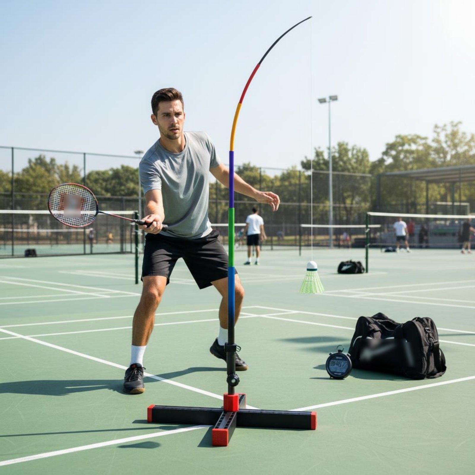 Alat Latihan Bulu Tangkis deng - Badminton Single ulasan dan harga