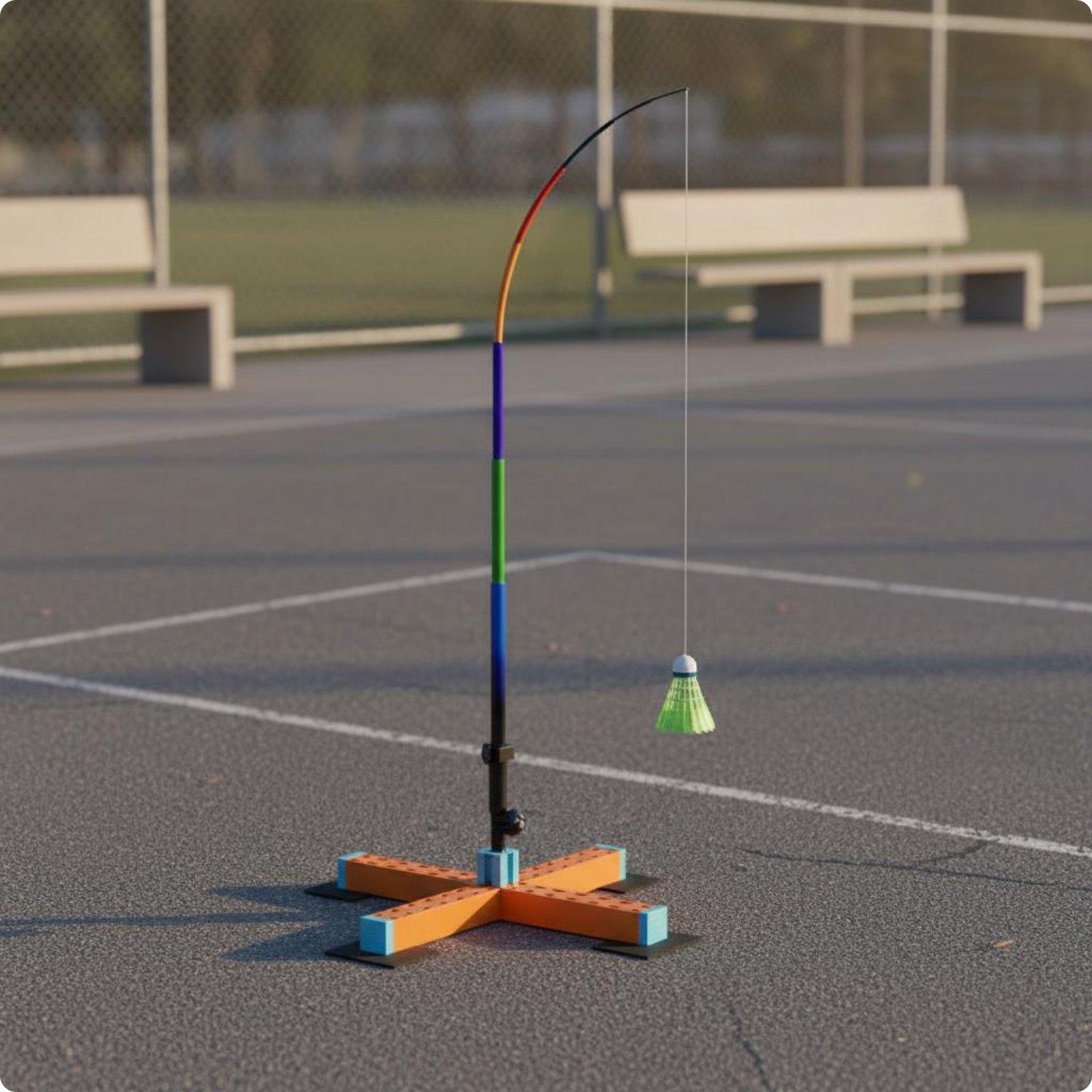 Alat Latihan Bulu Tangkis deng - Badminton Single ulasan dan harga