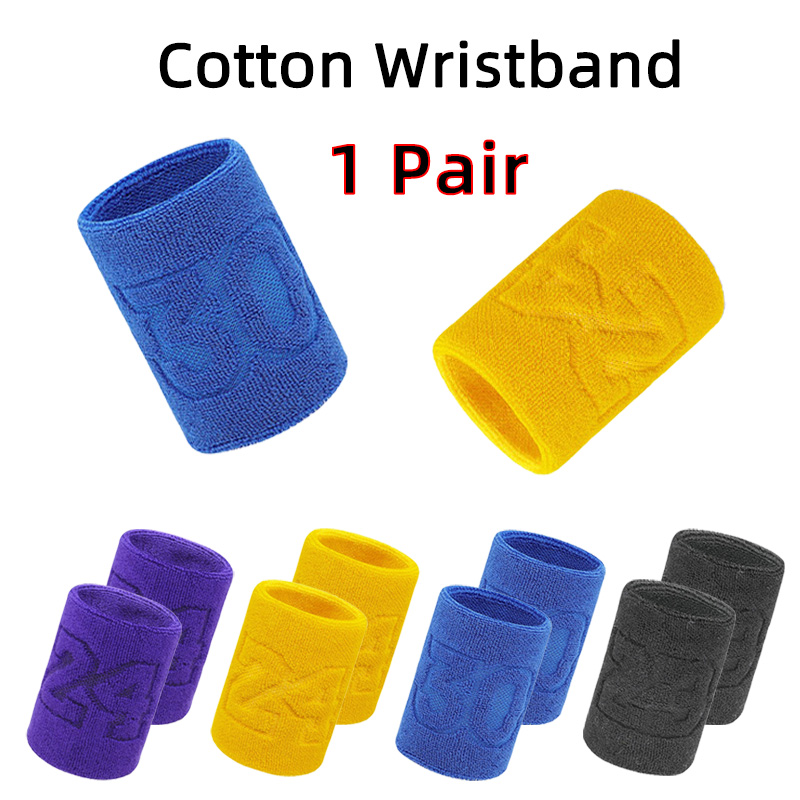 1 pasang kapas elastis gelang  - Wristband Pair Sweat ulasan dan harga
