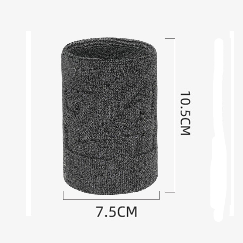 1 pasang kapas elastis gelang  - Wristband Pair Sweat ulasan dan harga