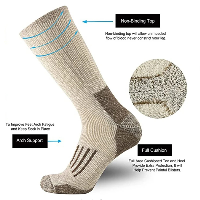 80% kaus kaki wol tebal hangat - Ankle Support Badminton ulasan dan harga